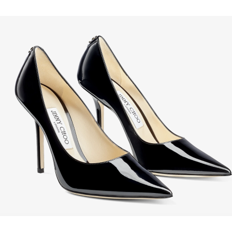 Talon haut noir
