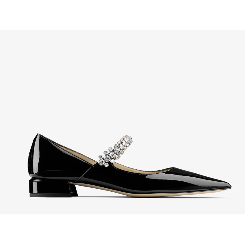 Ballerine vernis cristaux